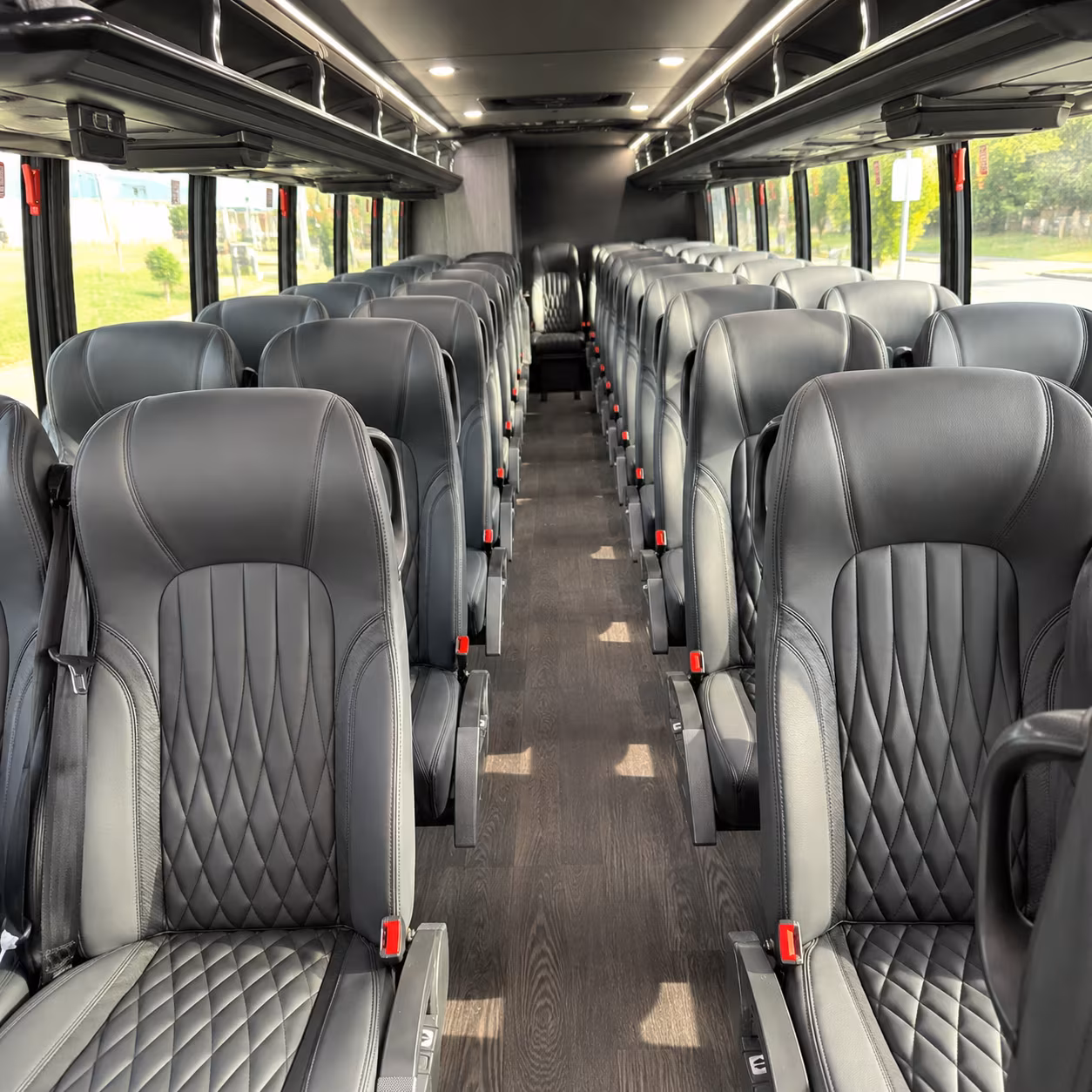 fremont 30 passenger minibus inside