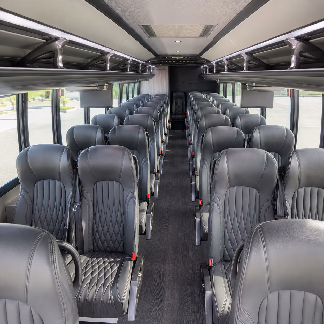 fremont 35 passenger minibus inside