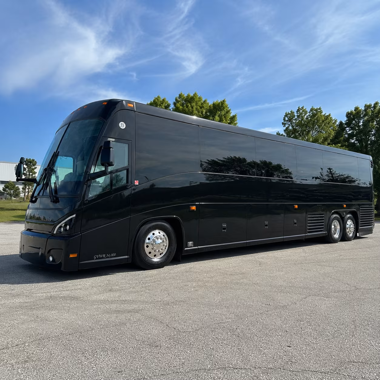 fremont 47 passenger charter bus