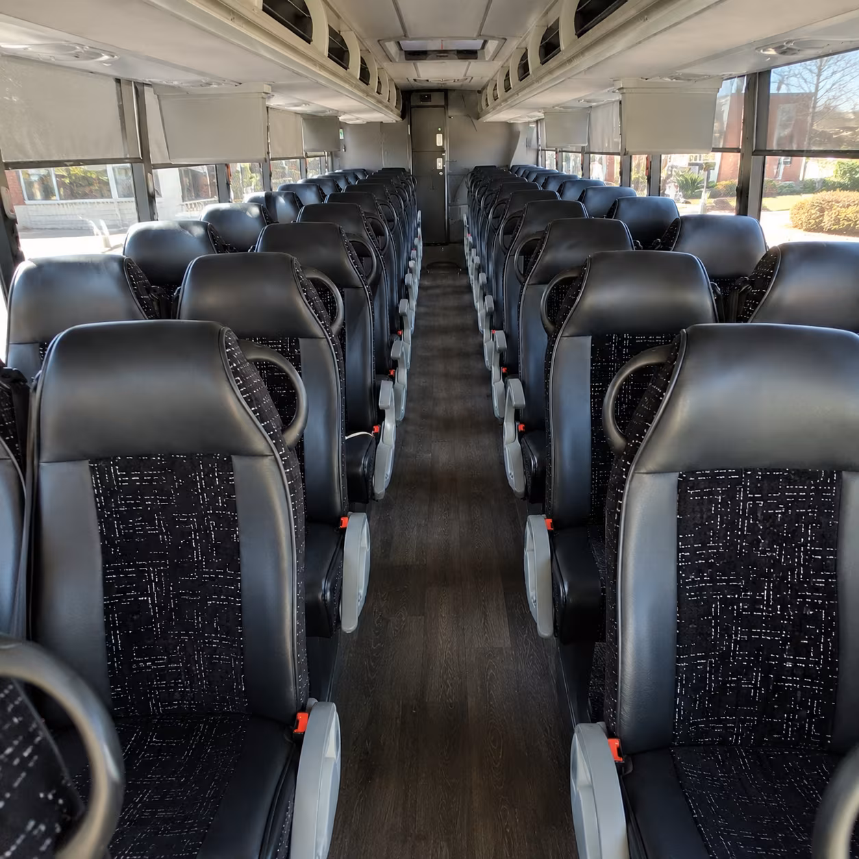 fremont charter bus inside