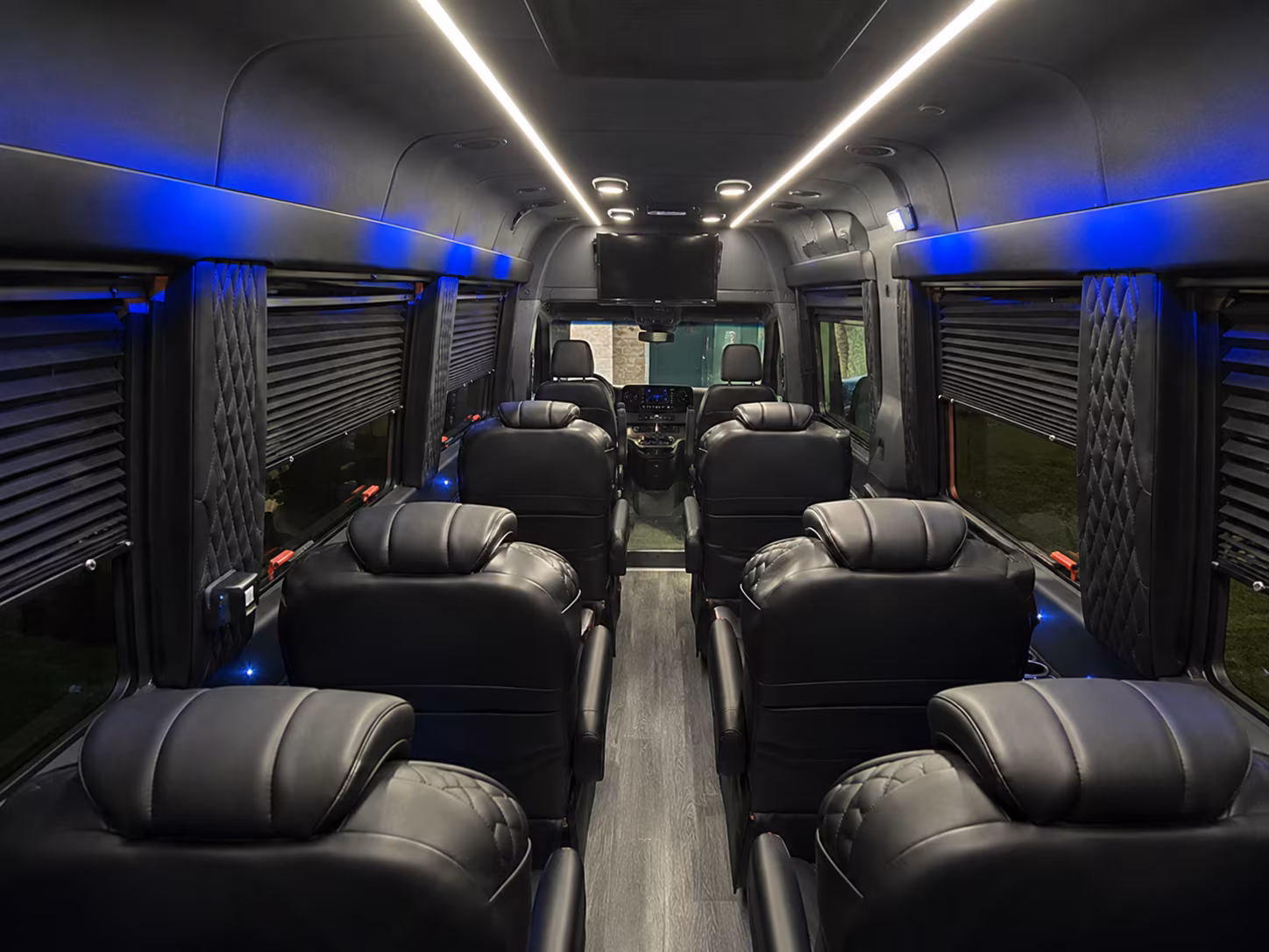 fremont sprinter van with driver inside