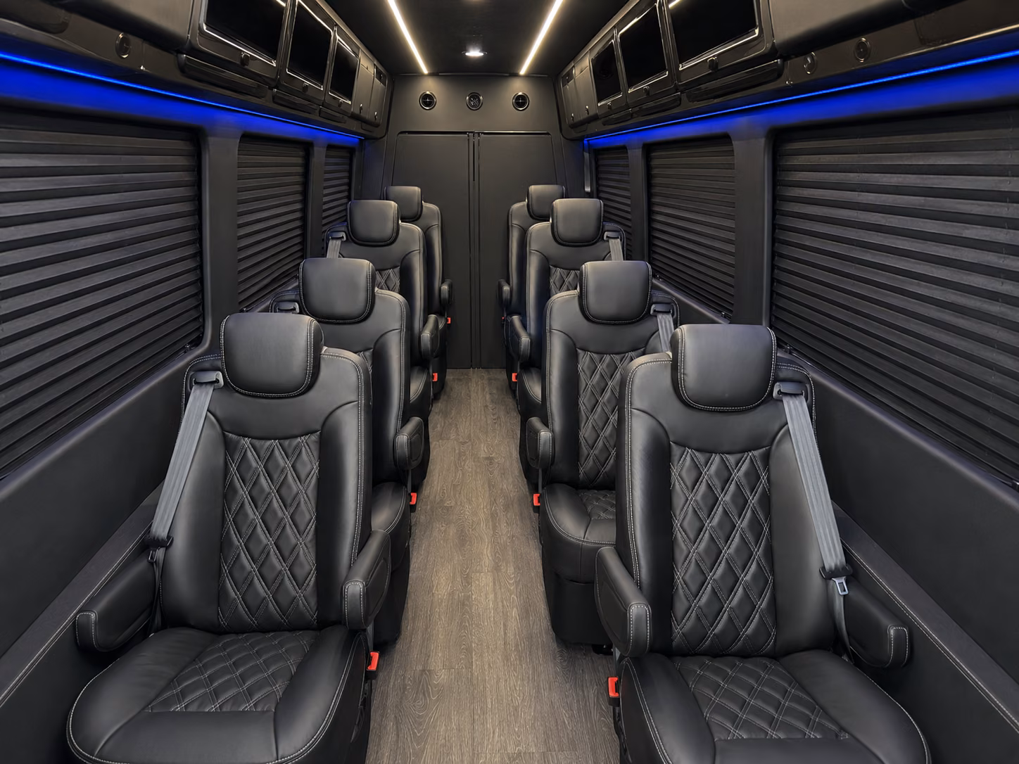 fremont sprinter van with driver interior